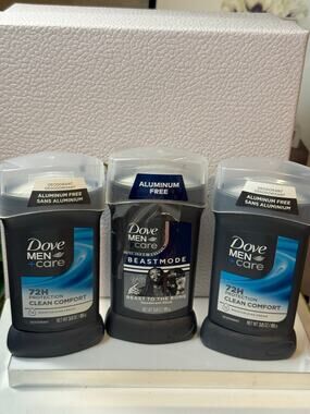 Dove MEN Care Bundle - 3 Deodorant Sticks each 85g